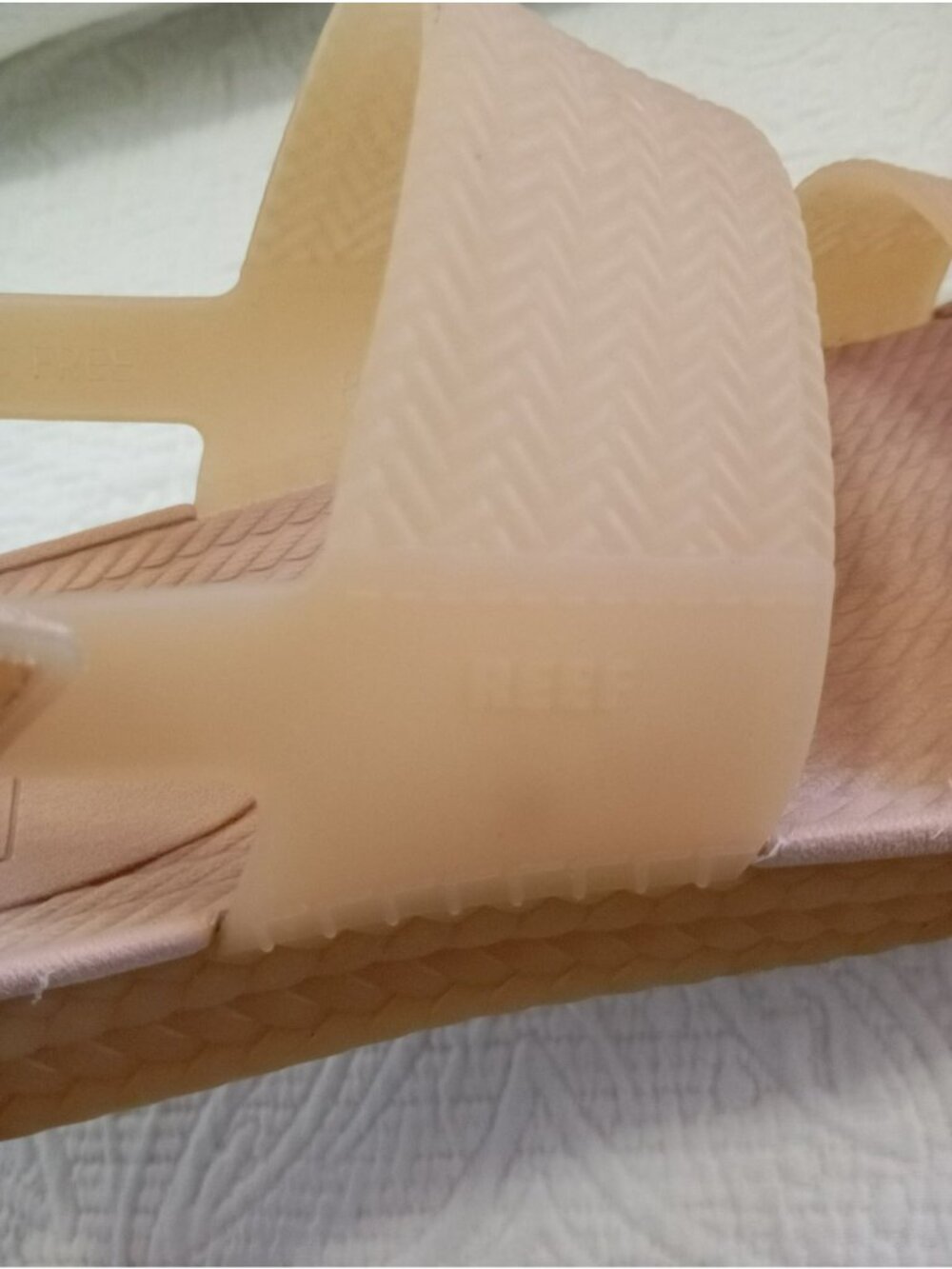 Reef Sandals Slingback Straps Textured Soles Size 8 Lightweight & Comfortable - Picture 8 of 13